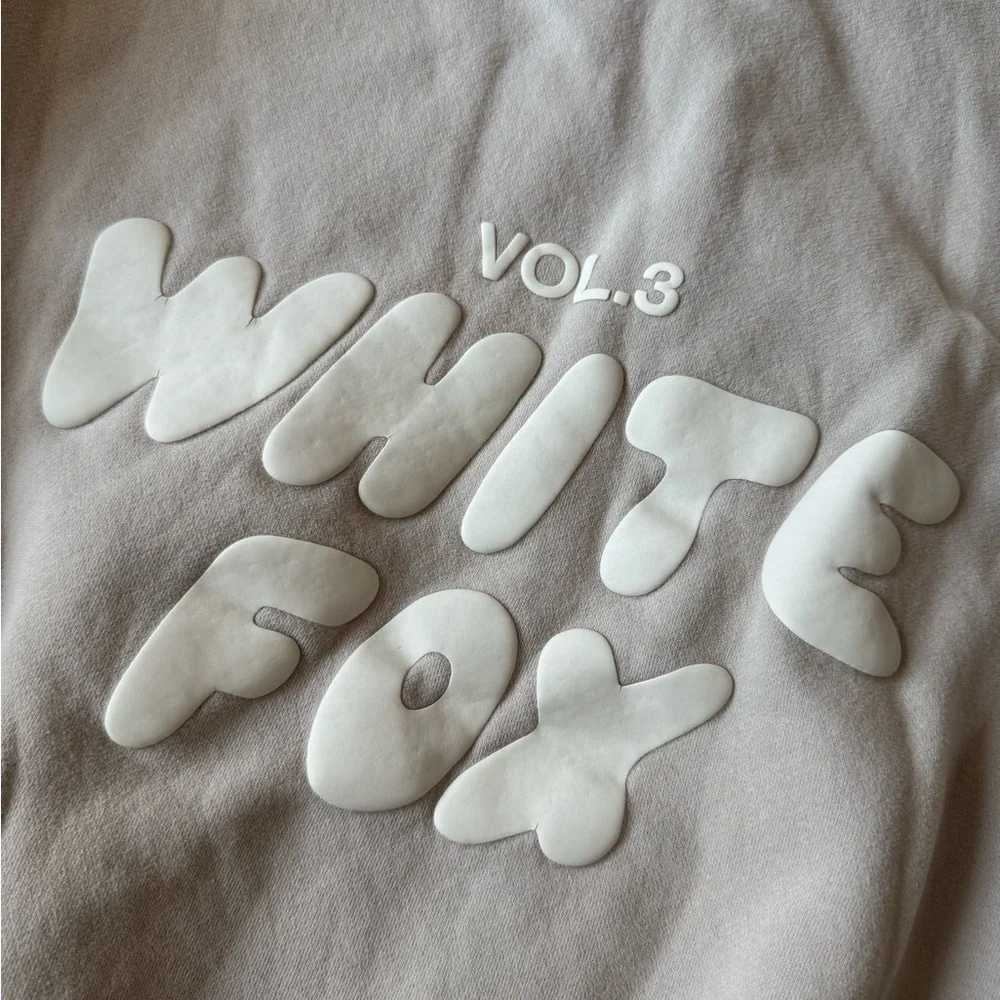 White Fox Boutique Taupe/Tan Hoodie - Picture 3 of 6